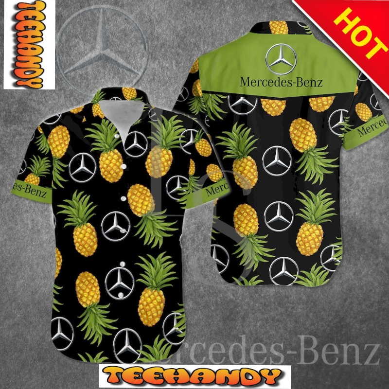 Mercedes Pineapple Hawaiian Shirt