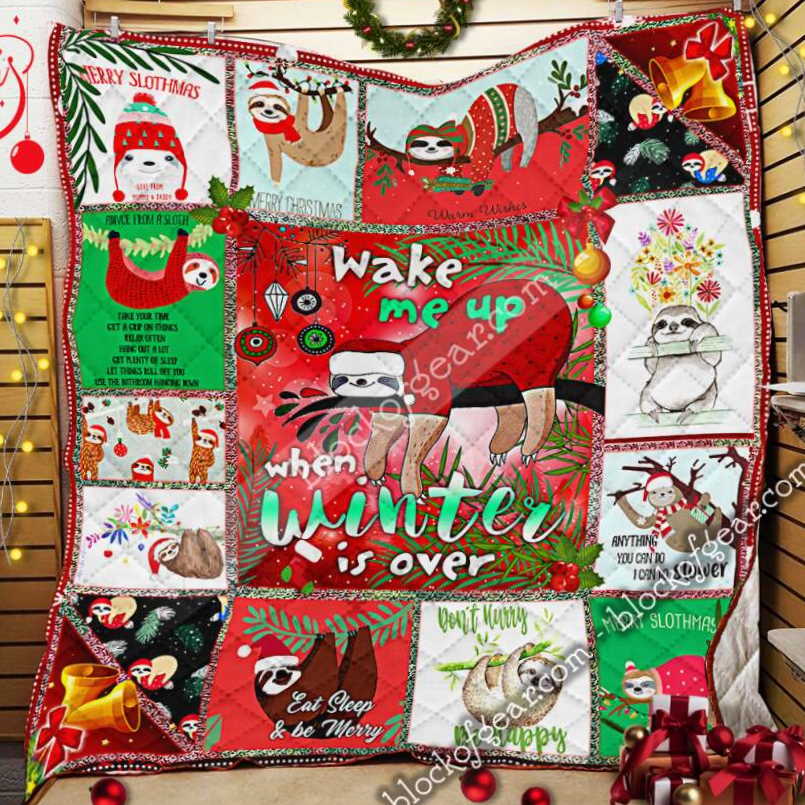 Merry  Christmas 3D Quilt Blanket