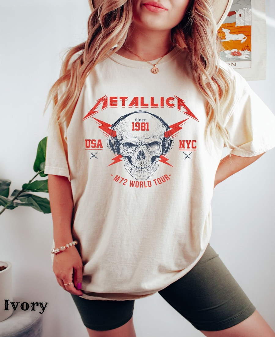 Metallica Band M72 World Tour Unisex T Shirt