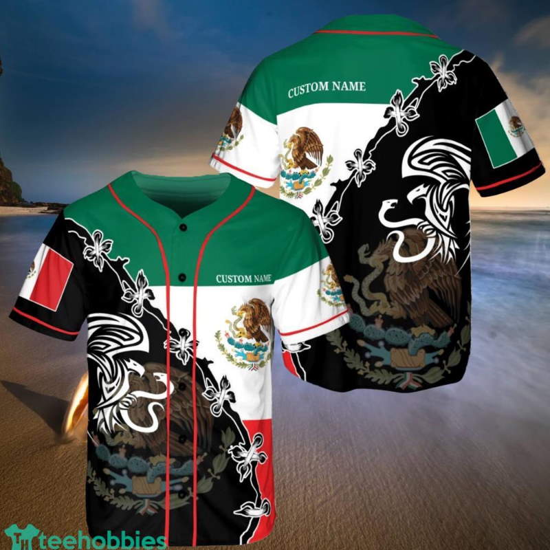 Mexico National Emblem Baseball Jerseys