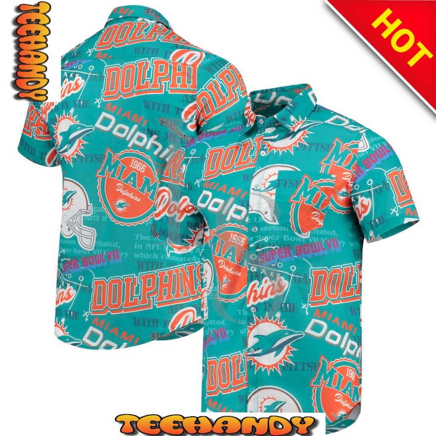 Miami Dolphins Super Bowl Hawaiian Shirt