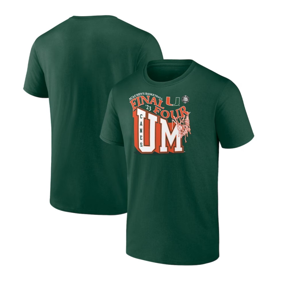 Miami Hurricanes 2023 NCAA Men’s Basketball Tournament March Madness Final Four Local T-Shirt