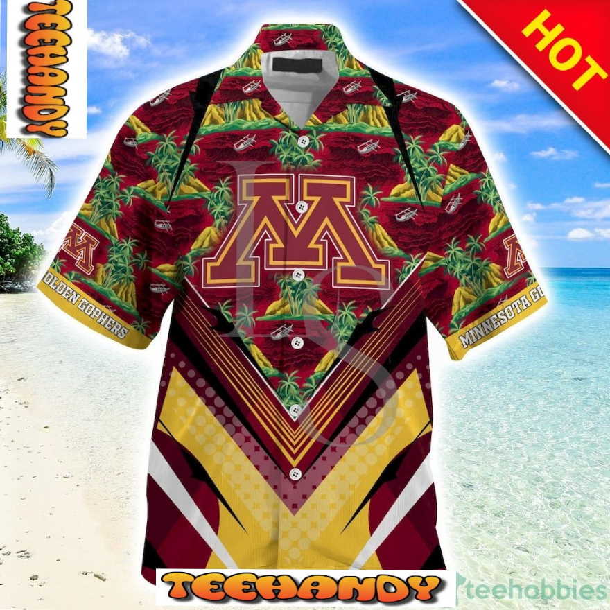 Minnesota Golden Gophers Summer Hawaiian Shirt And Short