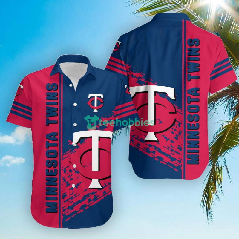 Minnesota Twins MLB Quarter Style Hawaiian Shirt