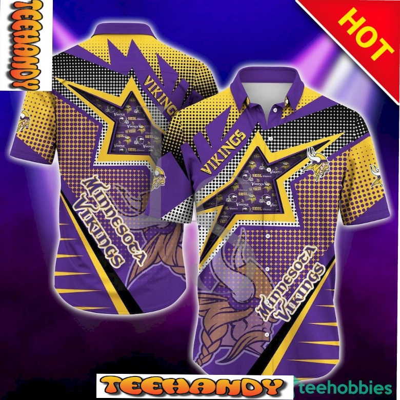 Minnesota Vikings Superstar Hawaiian Shirt