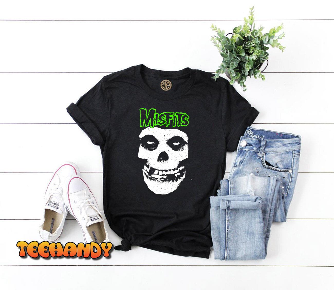 Misfits – Green Fiend Logo T-Shirt