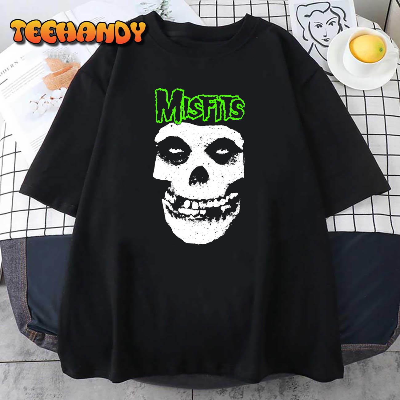 Misfits – Green Fiend Logo T-Shirt