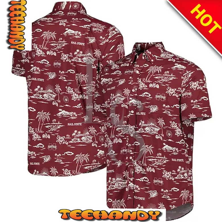 Mississippi State Bulldogs Island Custom Hawaiian Shirt