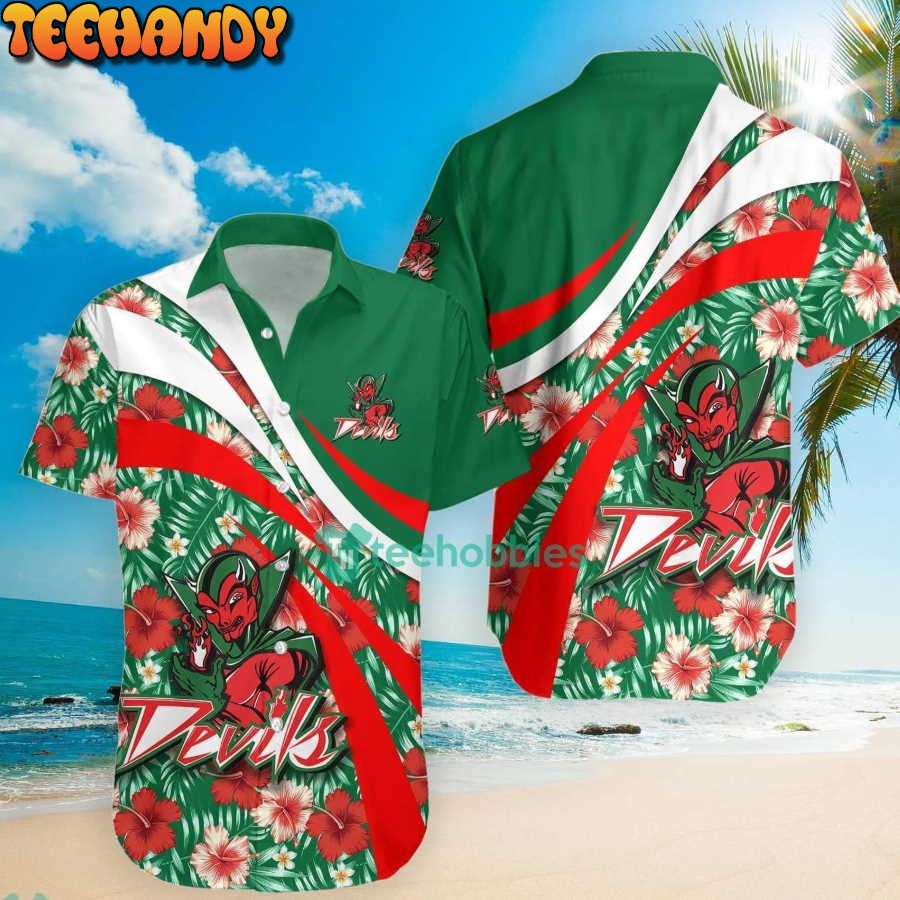 Mississippi Valley State Delta Devils NCAA Hibiscus Tropical Flower Hawaiian Shirt