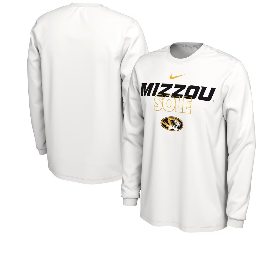 Missouri Tigers On Court Long Sleeve T-Shirt