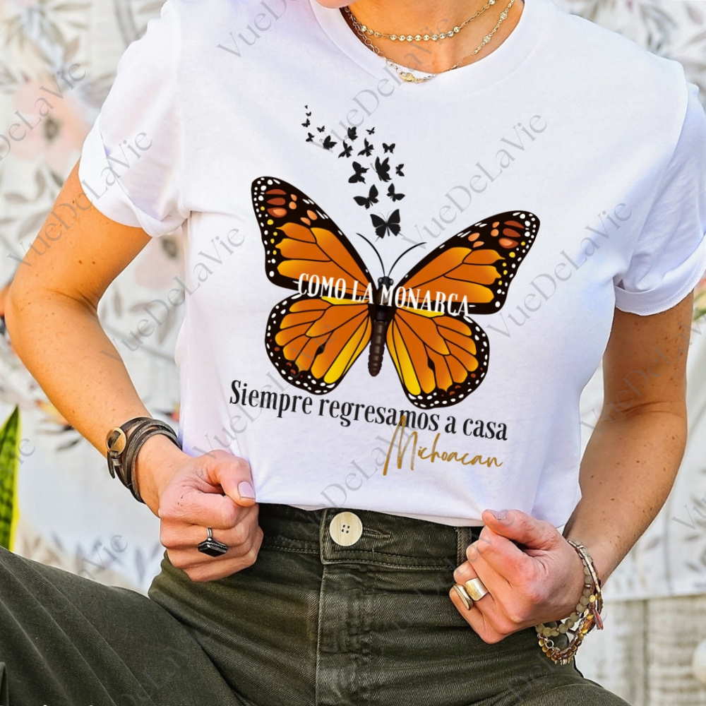 Monarch Butterfly Shirt Monarch Migration Unisex Women and Men T Shirt