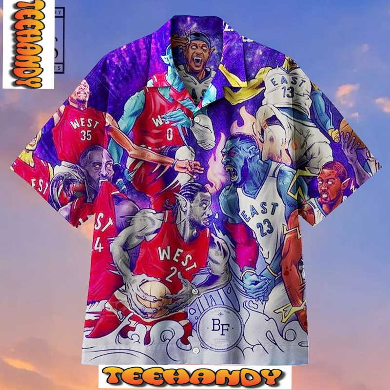 NBA All-Star MonStars Hawaiian Shirt