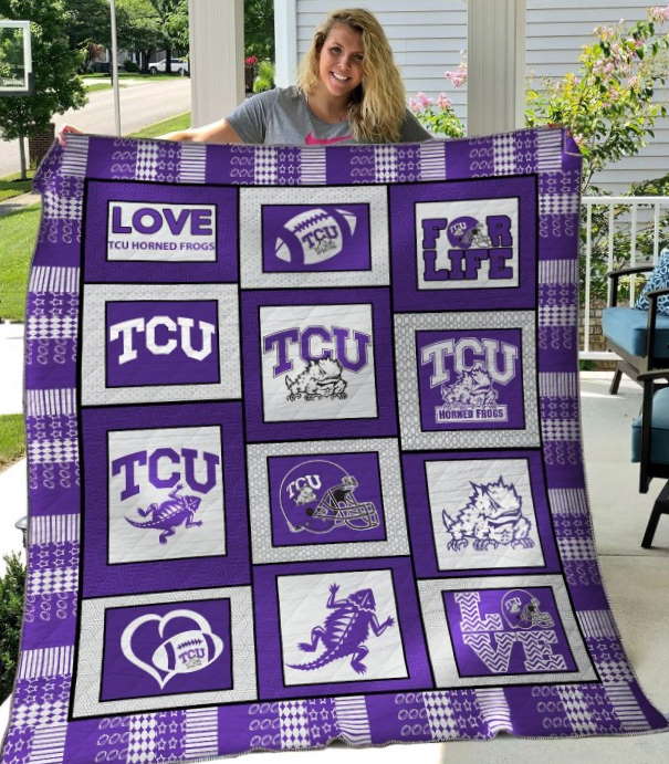 Ncaa Tcu Horned Frogs 3D Customized Personalized 3D Customized Quilt Blanket