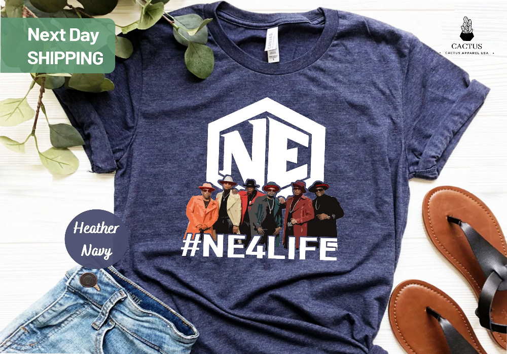 NE for Life, The Culture Tour T Shirt, New Edition Shirt