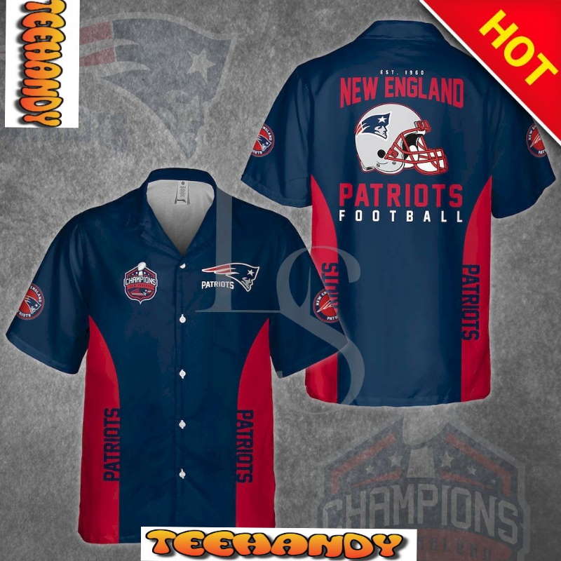 New England Patriots Football Champions Hawaiian Shirt