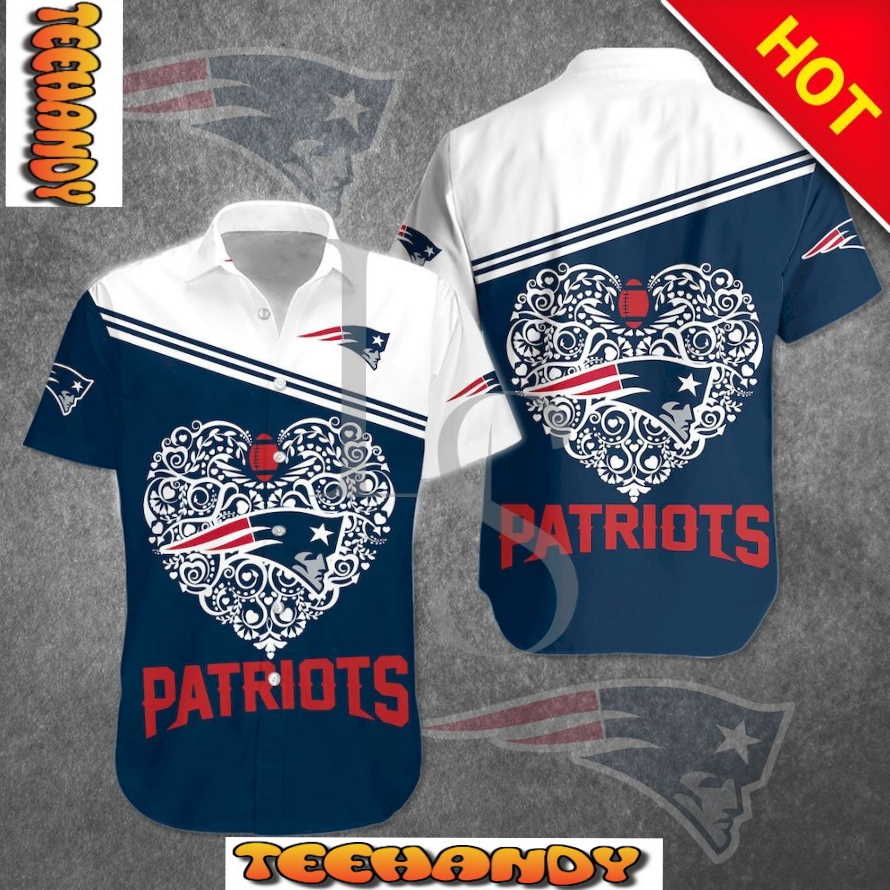 New England Patriots Sweetheart Hawaiian Shirt