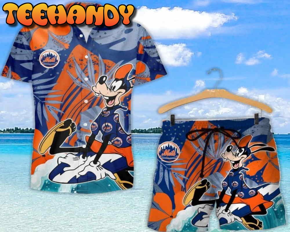 New York Mets Goofy Limited Edition Hawaiian Shirt And Shorts