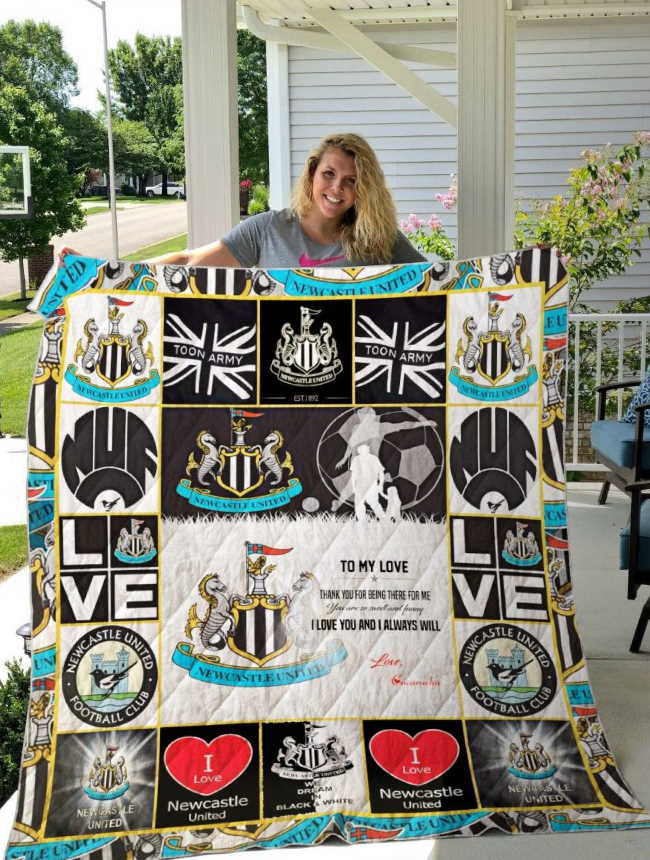 Newcastle Boy Friend 3D Quilt Blanket