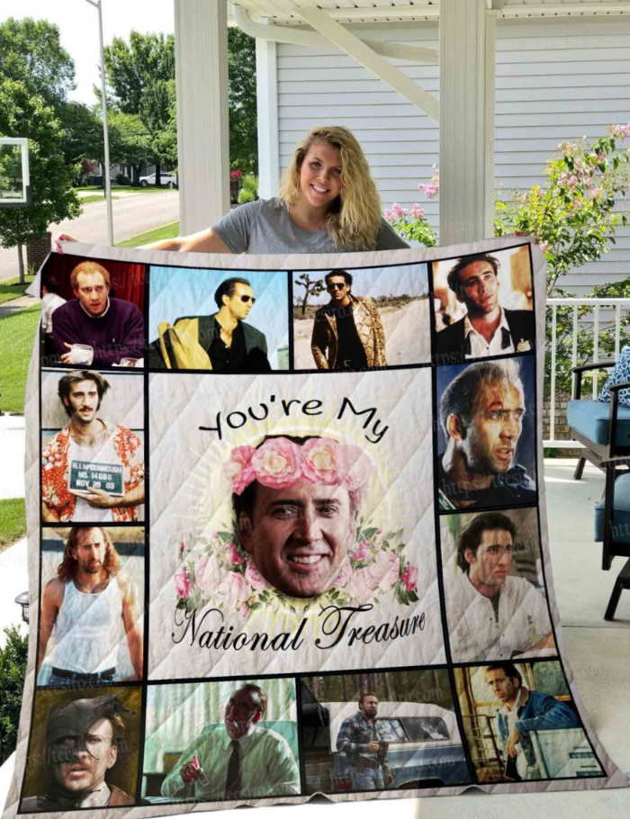 Nicholas Cage Personal Pics 3D Quilt Blanket