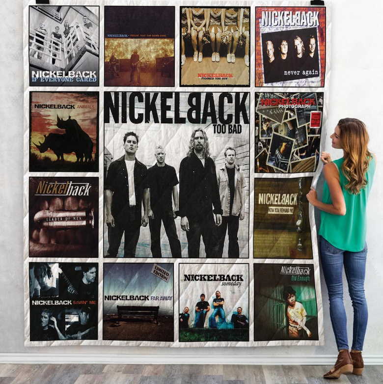 Nickelback Singles 3D Customized Quilt Blanket