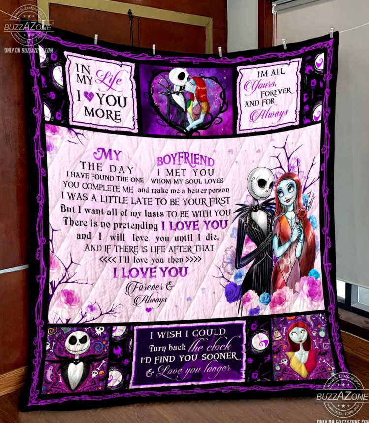 Nightmare Boyfriend Love Of My Lasts 3D Quilt Blanket