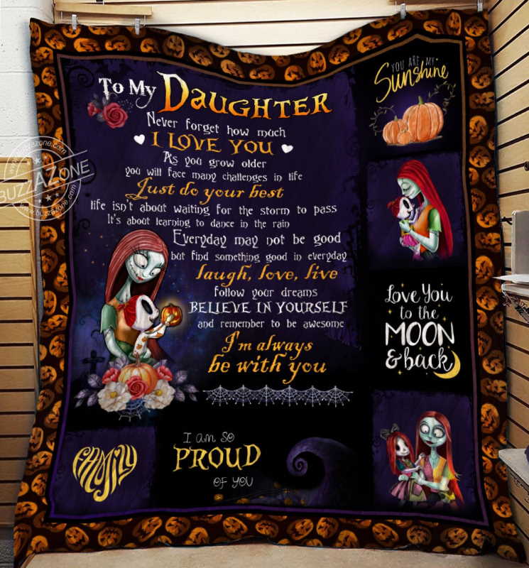 Nightmare Daughter Mom Laugh Love Live 3D Quilt Blanket