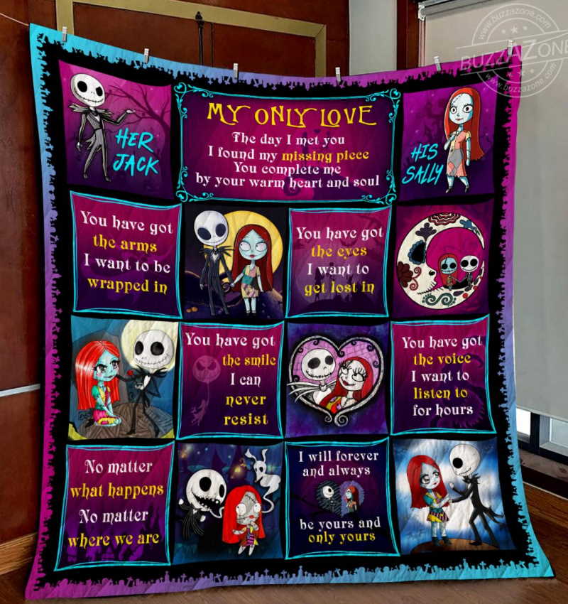 Nightmare My Love Miiece 3D Quilt Blanket