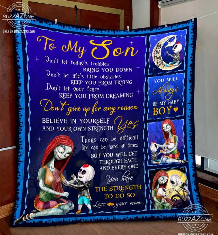 Nightmare Son Mom Don’T Give 3D Quilt Blanket