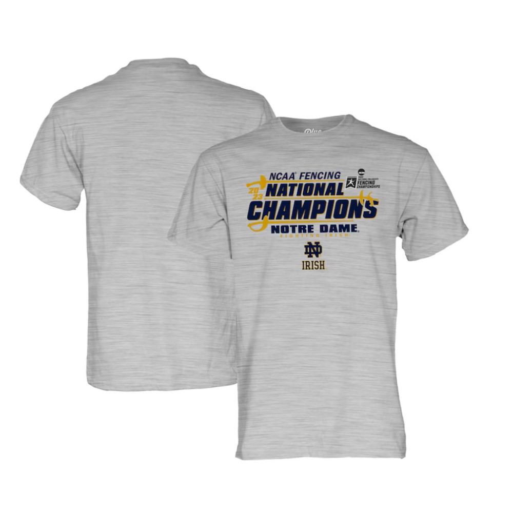 Notre Dame Fighting Irish 2023 NCAA Fencing National Champions T-Shirt