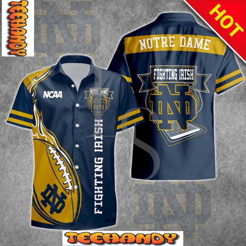 Notre Dame Fighting Irish Hawaiian Shirt