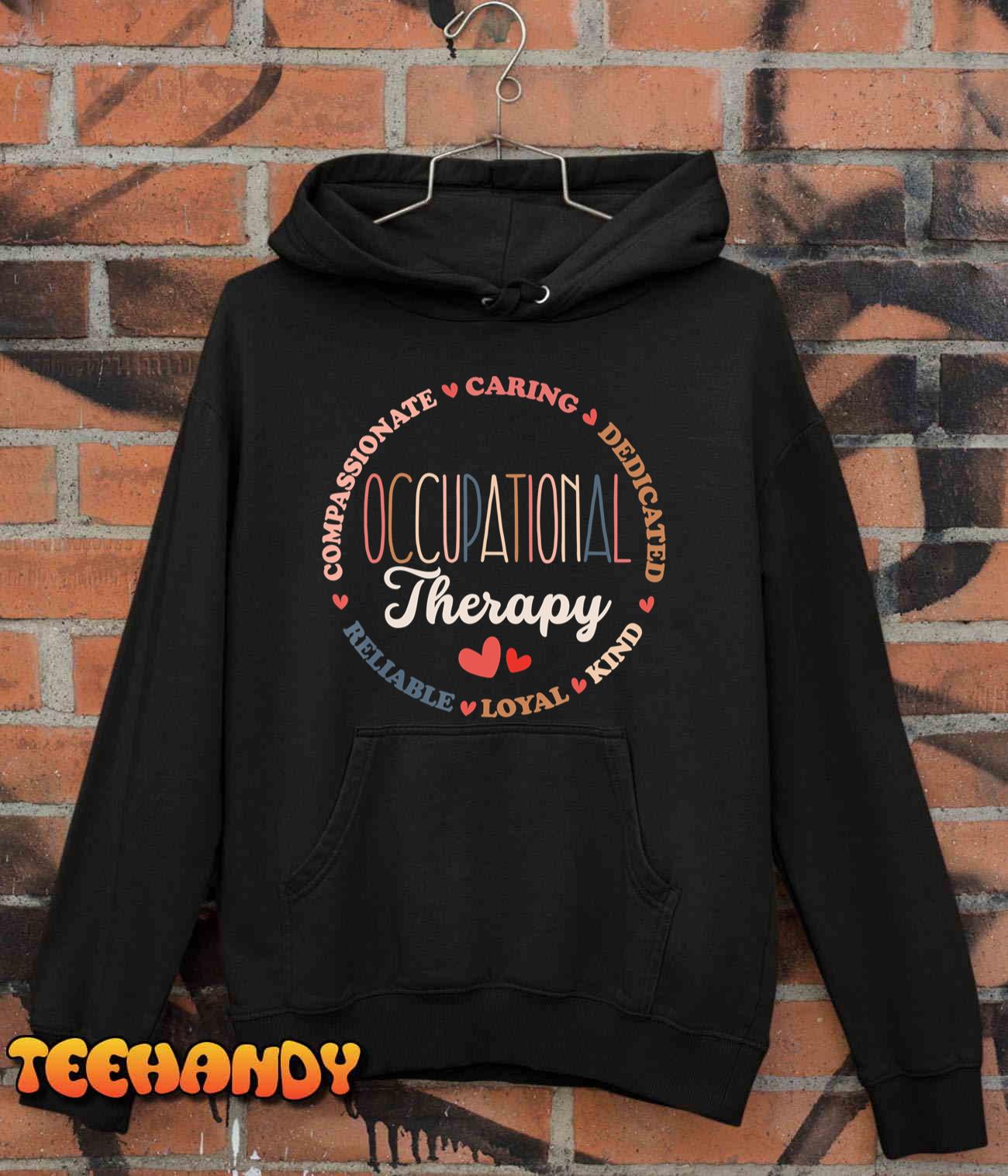 Occupational Therapy Shirt OT Therapist OT Month Groovy T-Shirt