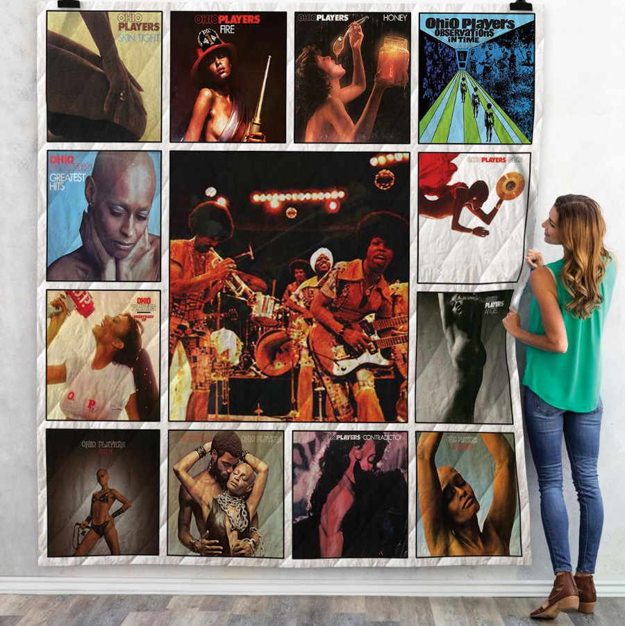 Ohio Players Albums 3D Customized Quilt Blanket