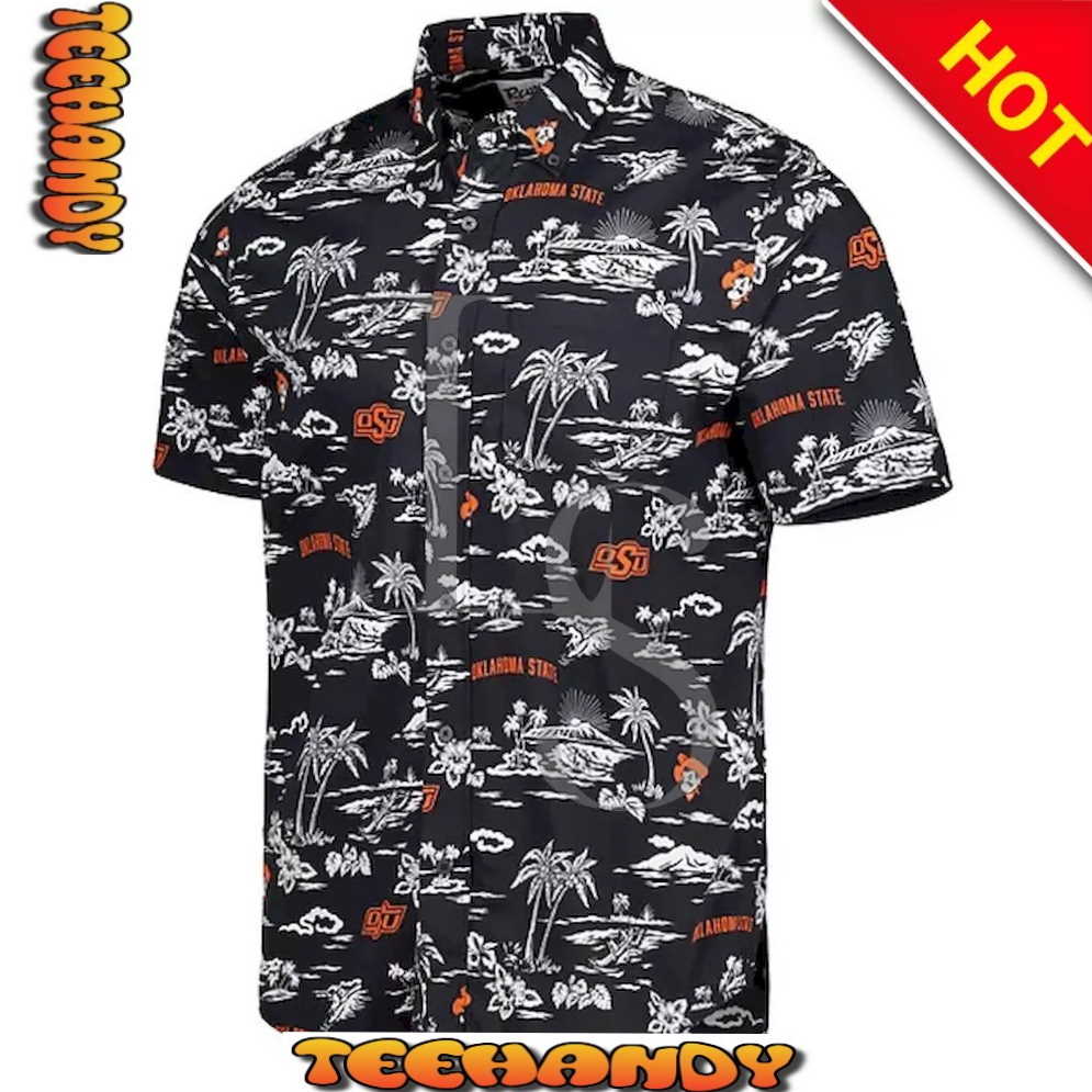 Oklahoma State Cowboys Island Custom Hawaiian Shirt