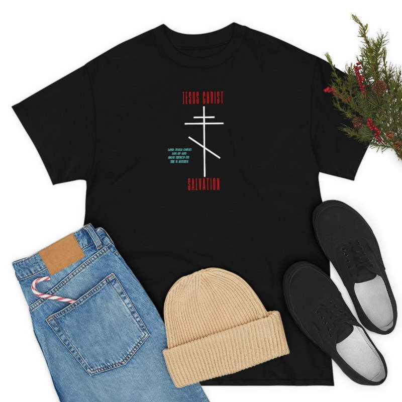 Orthodox Cross Christian Jesus Shirt