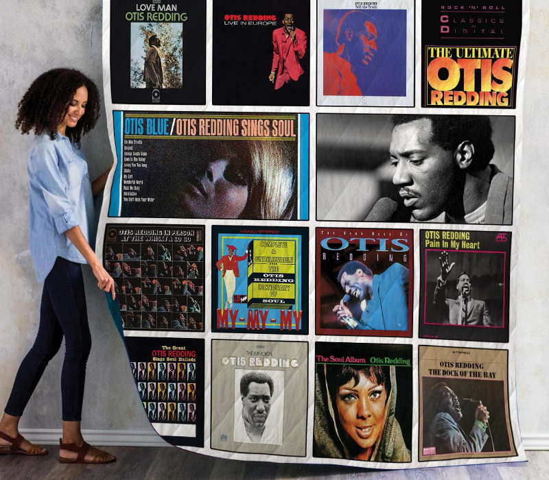 Otis Redding Albums 3D Customized Quilt Blanket