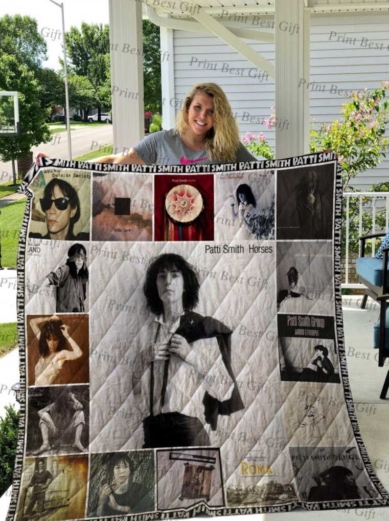 Patti Smith Albums Cover Poster 3D Quilt Blanket