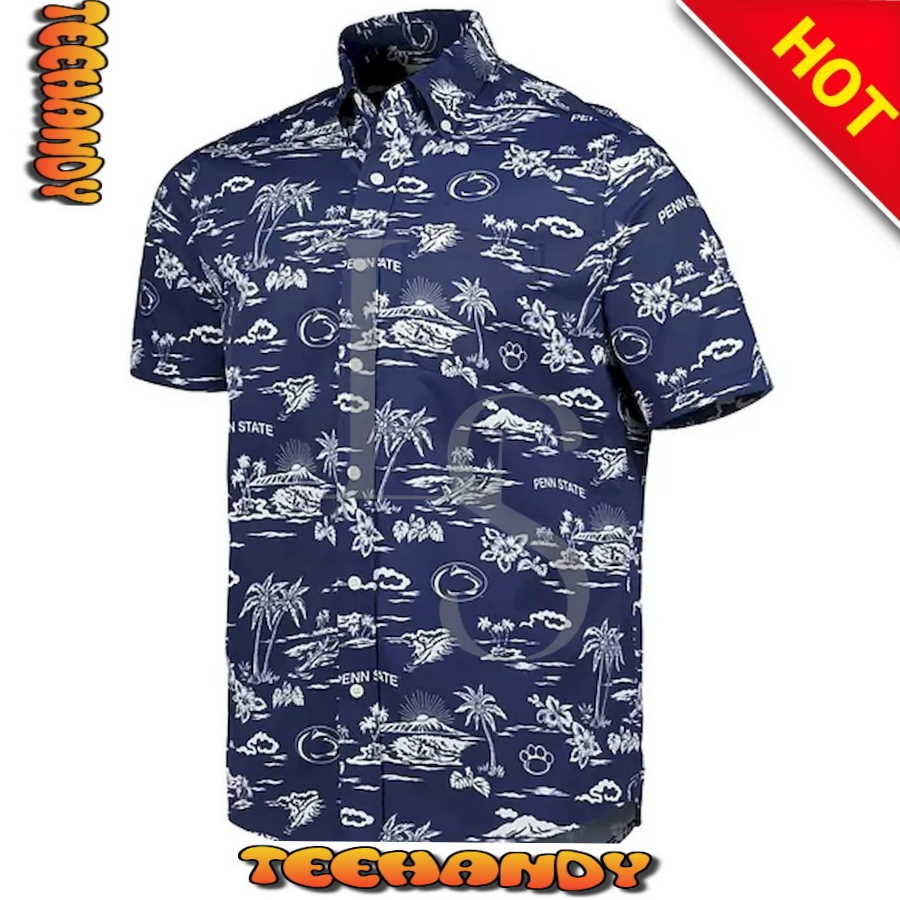 Penn State Nittany Lions Island Custom Hawaiian Shirt