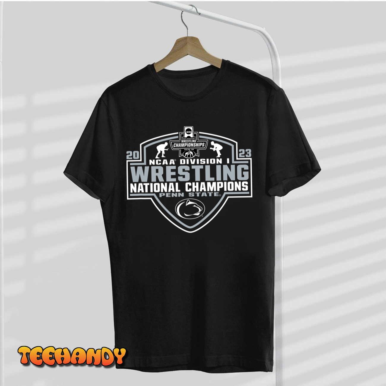 Penn State Nittany Lions National Champs Wrestling 2023 Icon T-Shirt