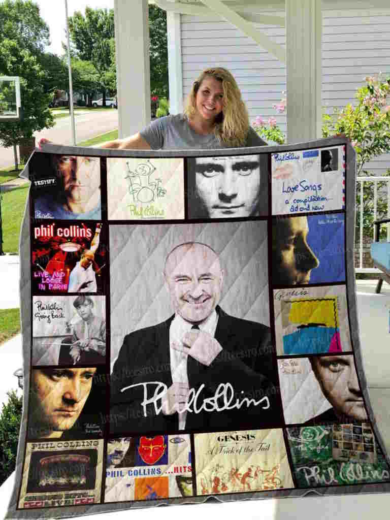 Phil Collins 3D Quilt Blanket