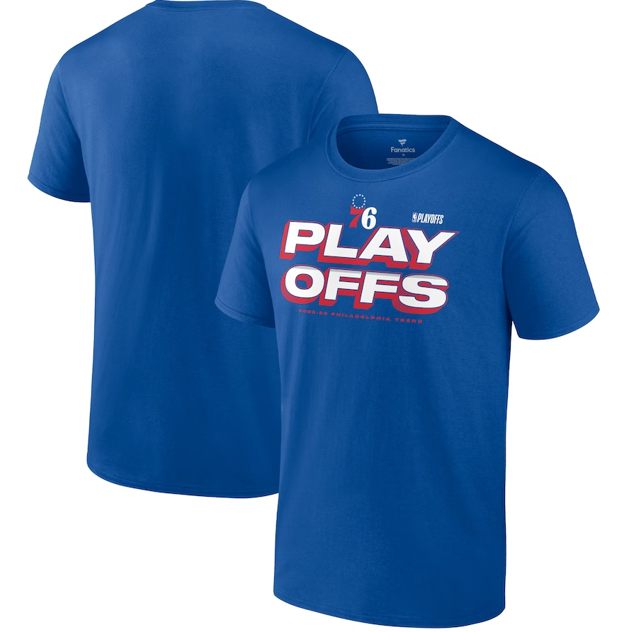 Philadelphia 76ers 2023 NBA Playoffs Starter T-Shirt