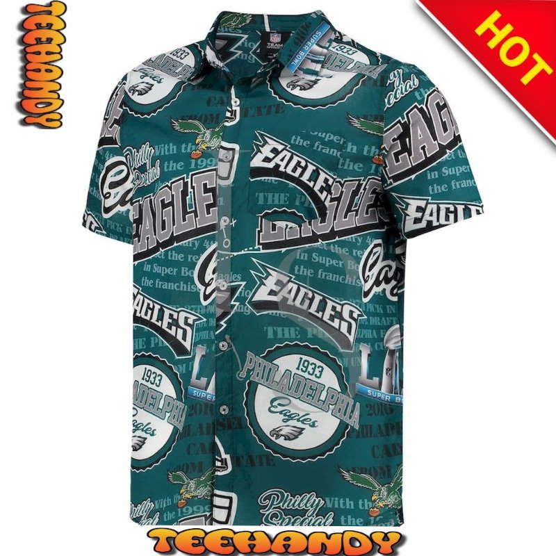 Philadelphia Eagles Super Bowl Hawaiian Shirt