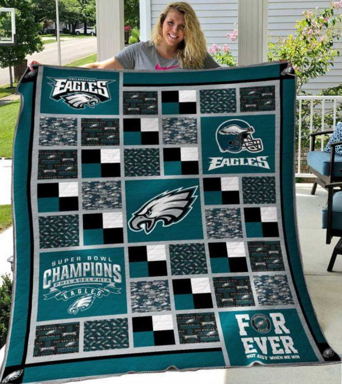 Philadelphia Eagles Version 3D Quilt Blanket