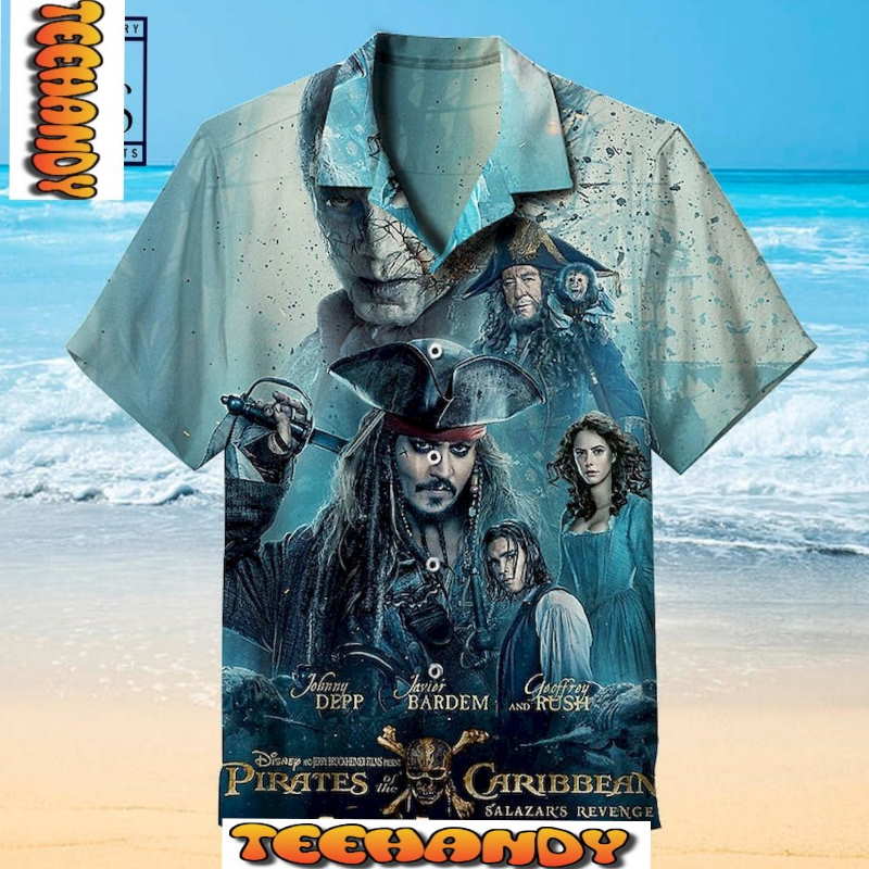 Pirates Of The Caribbean Salazar’s Revenge Hawaiian Shirt