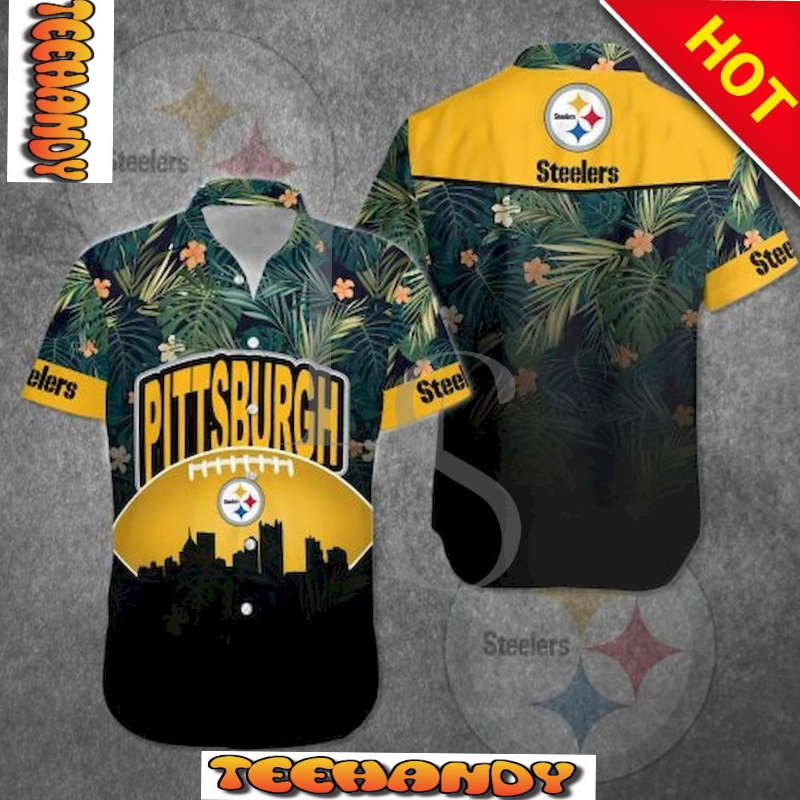 Pittsburgh Steelers Aloha Hawaiian Shirt