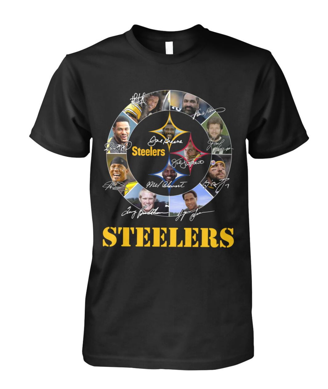 Pittsburgh Steelers Signatures Unisex T Shirt