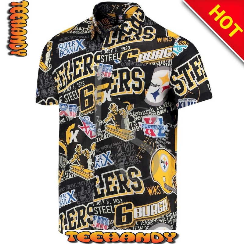 Pittsburgh Steelers Super Bowl Hawaiian Shirt