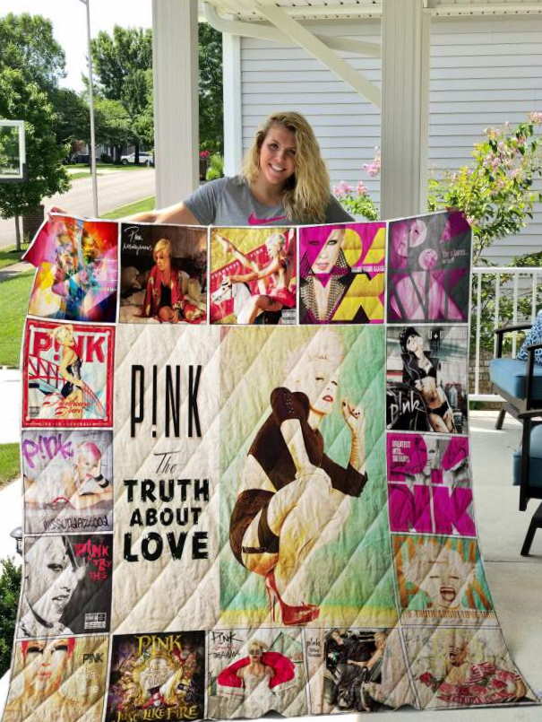 P!Nk 3D Customized Quilt Blanket