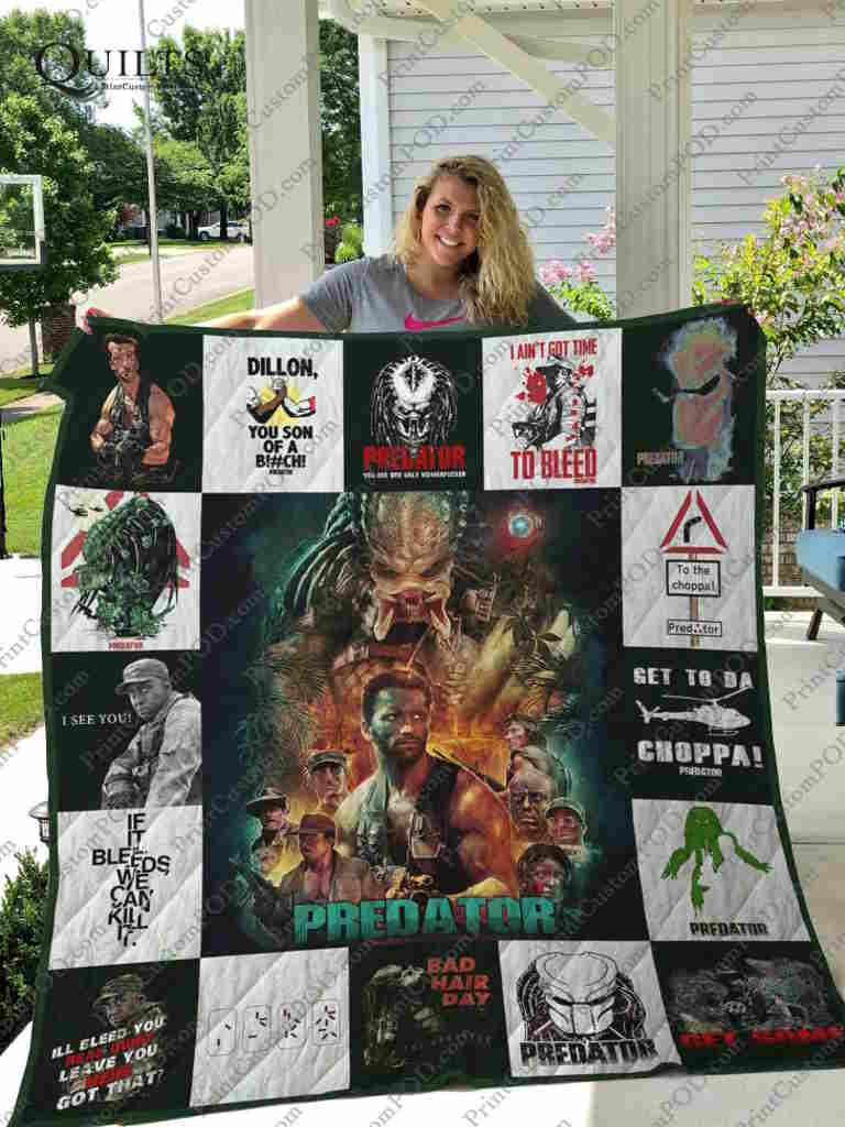 Predator Version 3D Quilt Blanket