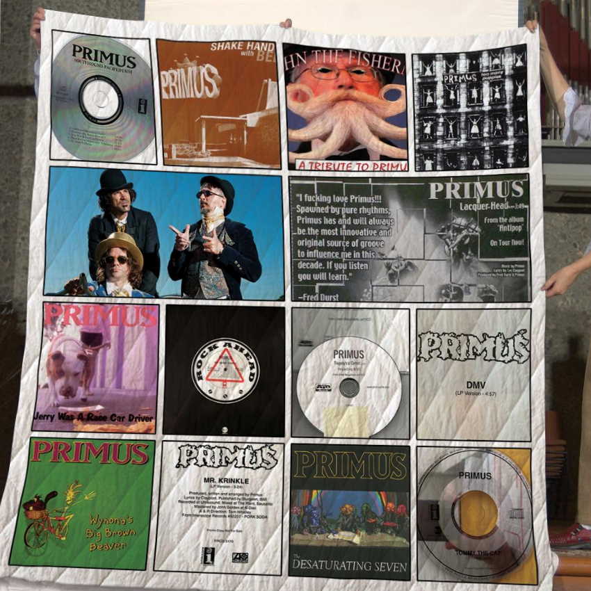 Primus Album 3D Customized Quilt Blanket