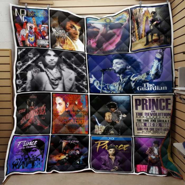 Prince Music 3D Customized Quilt Blanket